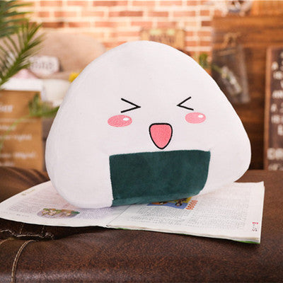 Cute Anime Rice Ball Plush Toy Doll / Pillow Gift